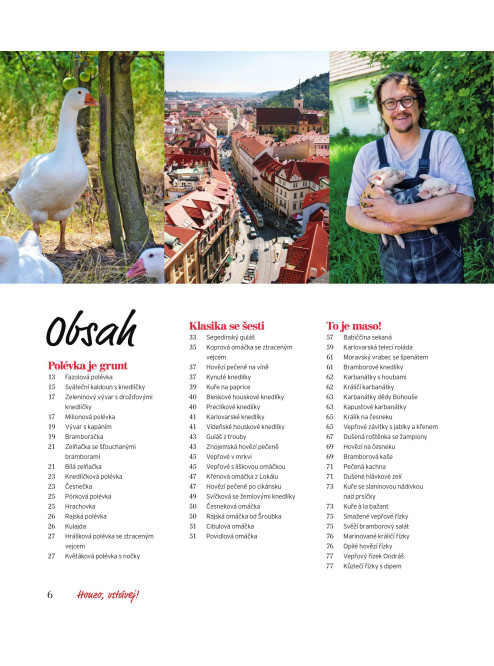 Honzo, vstávej! aneb Vaříme česky od rána do večera