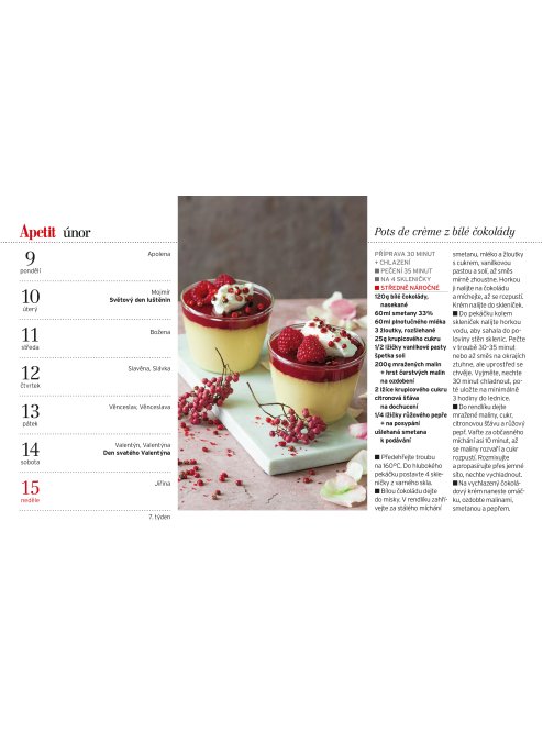 Kalendář Apetit 2026