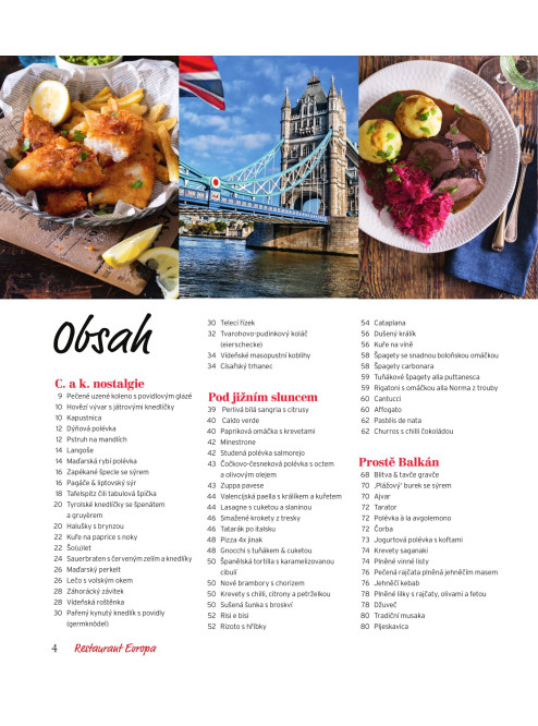 Restaurant Evropa aneb Gurmánský výlet napříč starým kontinentem