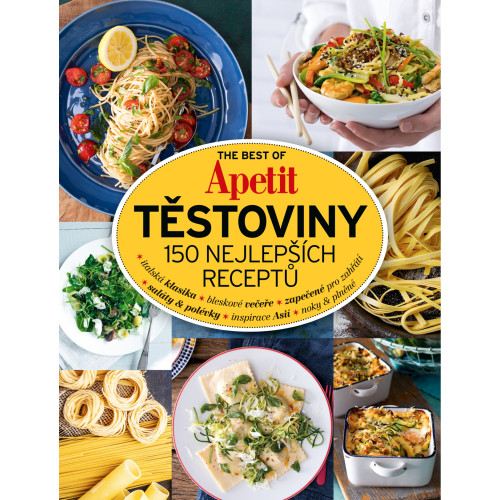 obrázek produktu The best of Apetit III. - Těstoviny - 150 nejlepších receptů