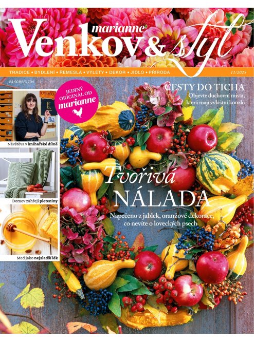 AKTUÁLNÍ VYDÁNÍ MARIANNE VENKOV & STYL 11/2025
