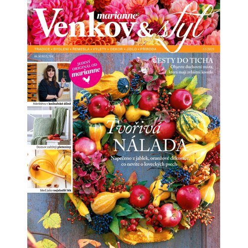 ROČNÍ PŘEDPLATNÉ MARIANNE VENKOV A STYL + HORKOVZDUŠNÁ FRITÉZA ARIETE + DIGI VERZE ZDARMA