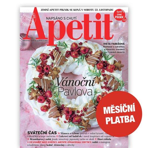 Předplatné s měsíční platbou