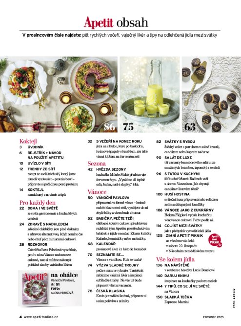 AKTUÁLNÍ VYDÁNÍ APETIT 12/2025