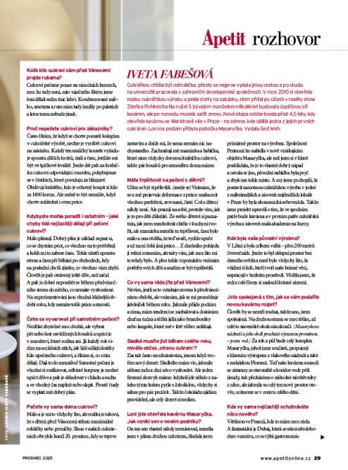 AKTUÁLNÍ VYDÁNÍ APETIT 12/2025