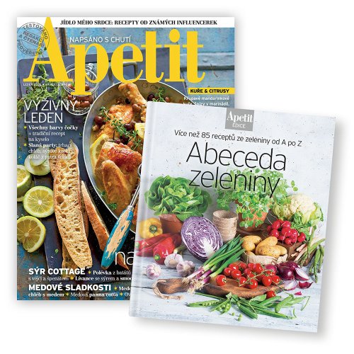 Předplatné + kniha Abeceda zeleniny