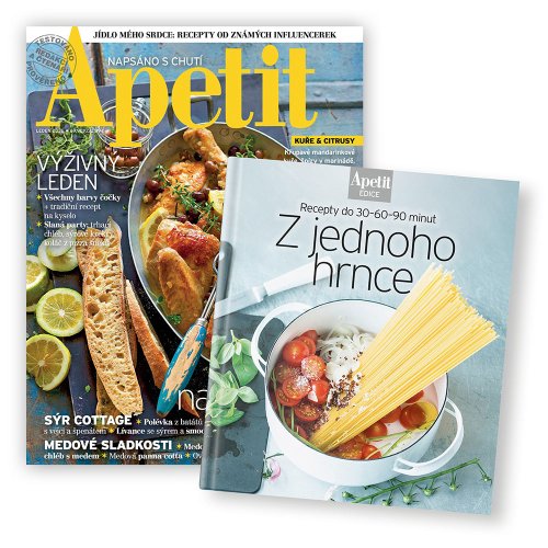 Předplatné + kniha Z jednoho hrnce