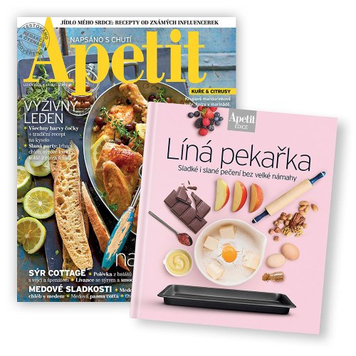 Předplatné + kniha Líná pekařka