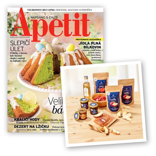 ROČNÍ PŘEDPLATNÉ APETIT + DOBROLÁDOVNA DELIKATESY (8 ks) +  DIGI VERZE ZDARMA