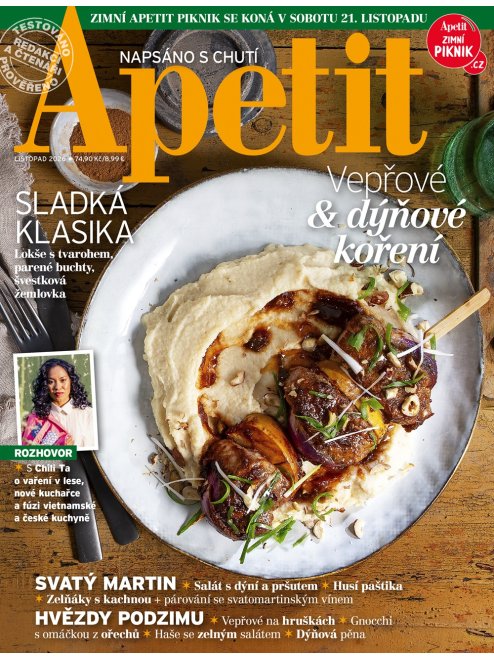 AKTUÁLNÍ VYDÁNÍ APETIT 11/2026