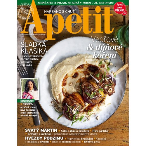 ROČNÍ PŘEDPLATNÉ APETIT + PEKÁČ KITCHEN AID