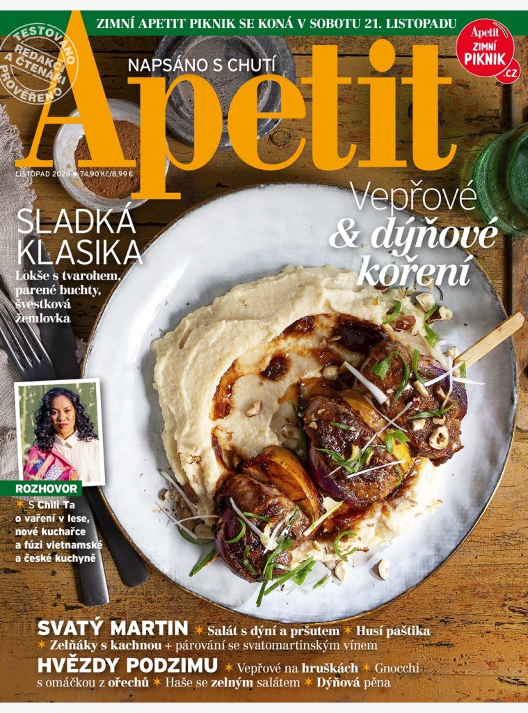 AKTUÁLNÍ VYDÁNÍ APETIT 11/2026