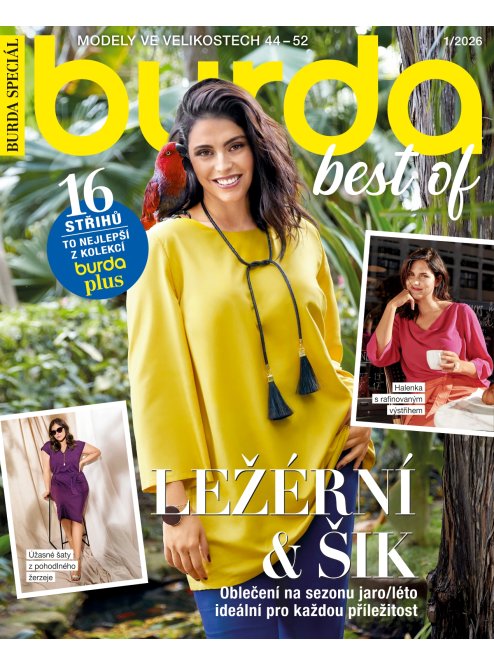 AKTUÁLNÍ VYDÁNÍ BURDA BEST OF PLUS 01/2026