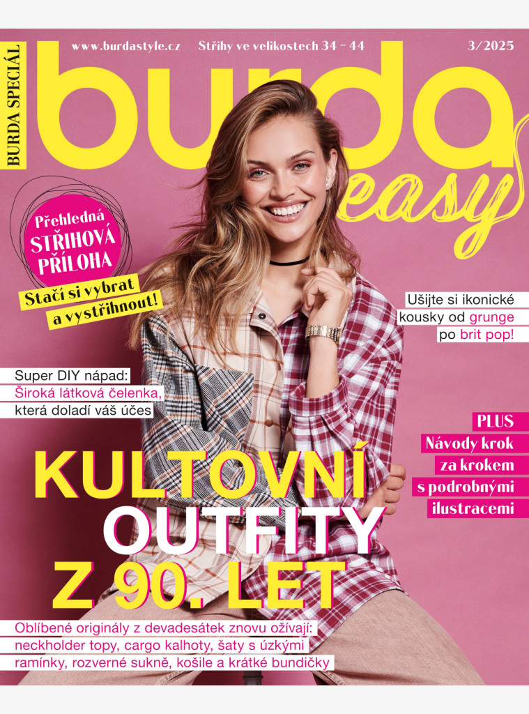AKTUÁLNÍ VYDÁNÍ BURDA EASY 3/2025