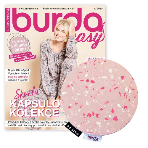 Předplatné + růžový jehelníček