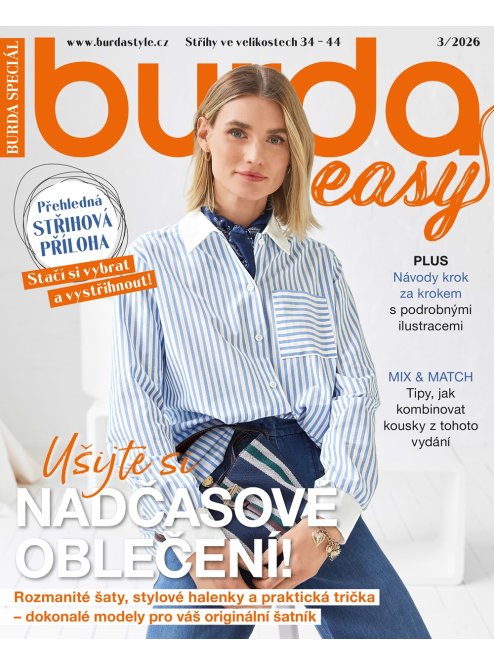 AKTUÁLNÍ VYDÁNÍ BURDA EASY 03/2026