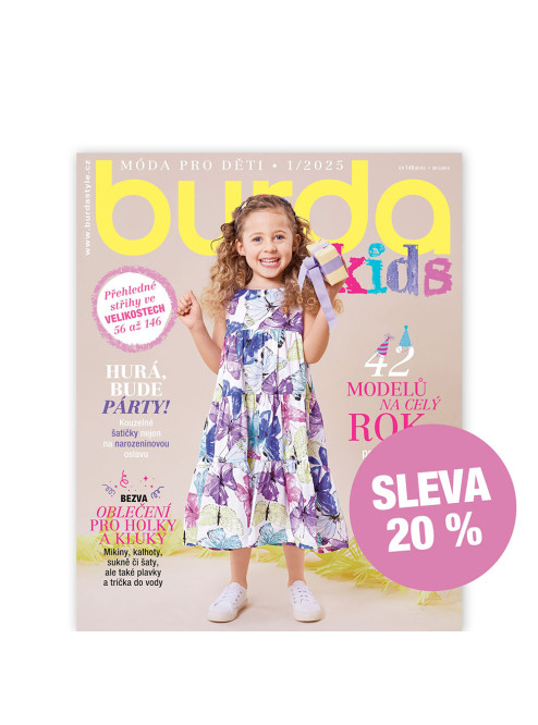 ROČNÍ PŘEDPLATNÉ - BURDA KIDS