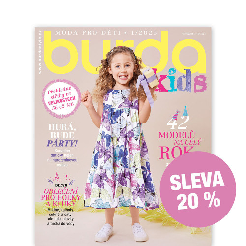 ROČNÍ PŘEDPLATNÉ - BURDA KIDS