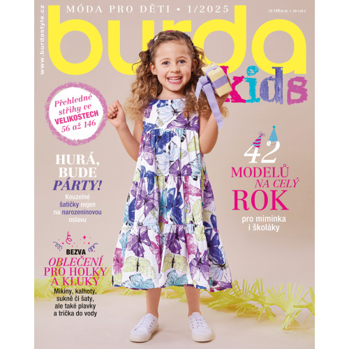 ROČNÍ PŘEDPLATNÉ - BURDA KIDS (2 VYDÁNÍ) SE SLEVOU
