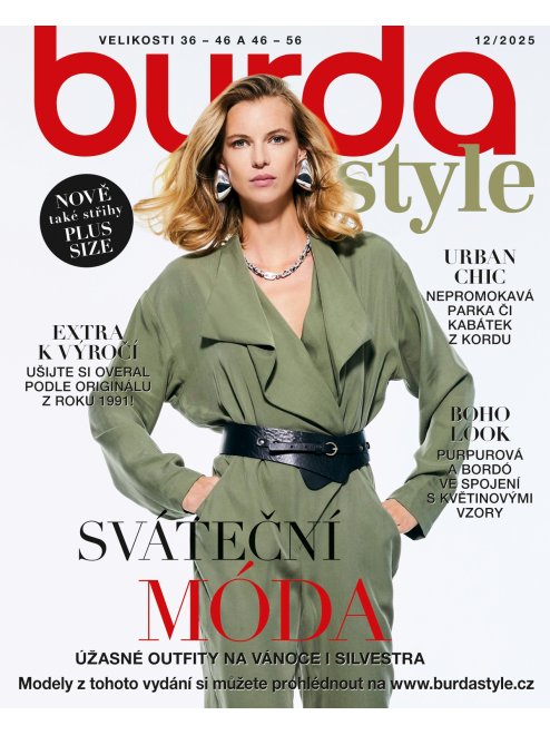 AKTUÁLNÍ VYDÁNÍ BURDA STYLE 12/2025