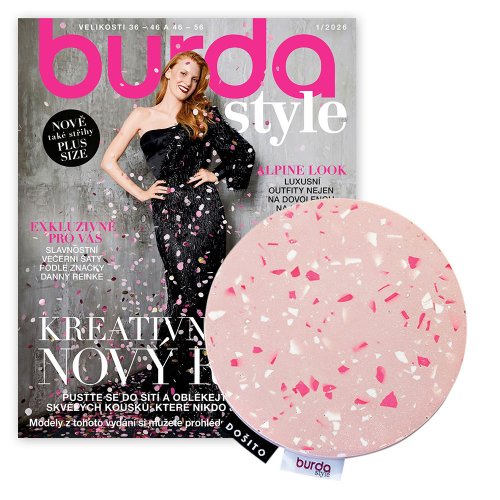 Předplatné + jehelníček růžový