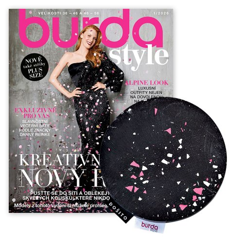 Předplatné + jehelníček černý