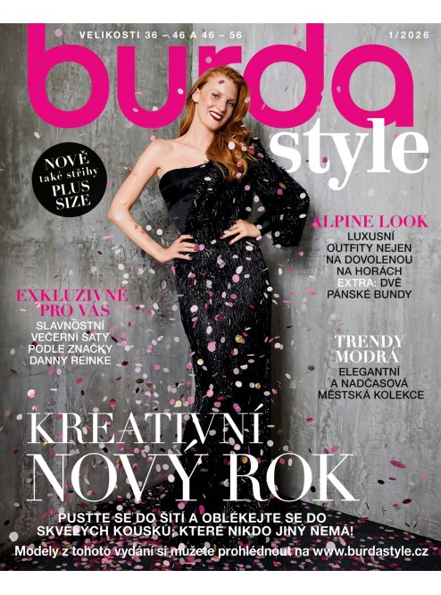AKTUÁLNÍ VYDÁNÍ BURDA STYLE 01/2026