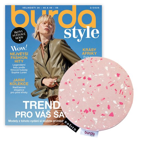 Předplatné + jehelníček růžový