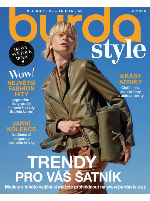 AKTUÁLNÍ VYDÁNÍ BURDA STYLE 02/2026
