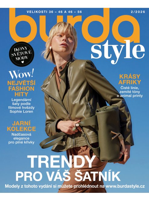 AKTUÁLNÍ VYDÁNÍ BURDA STYLE 02/2026