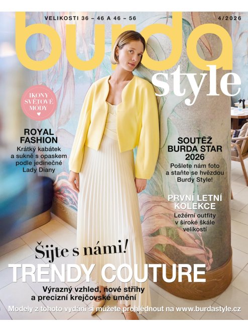 AKTUÁLNÍ VYDÁNÍ BURDA STYLE 04/2026