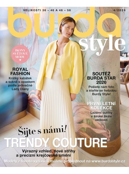 AKTUÁLNÍ VYDÁNÍ BURDA STYLE 04/2026