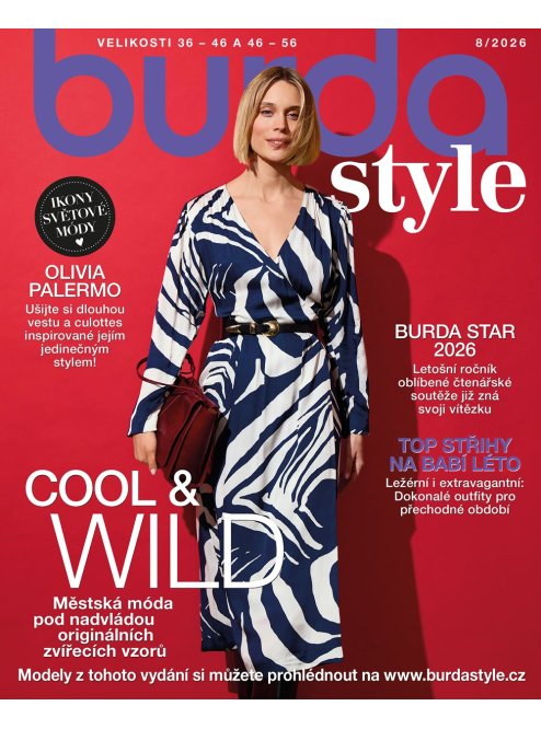 AKTUÁLNÍ VYDÁNÍ BURDA STYLE 08/2026