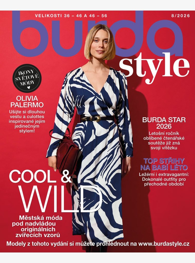 AKTUÁLNÍ VYDÁNÍ BURDA STYLE 08/2026