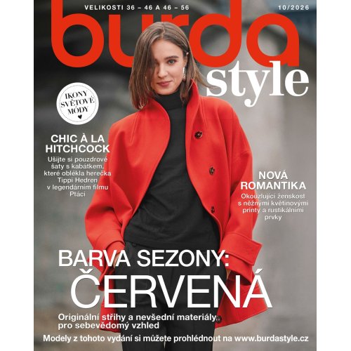 ROČNÍ PŘEDPLATNÉ BURDA STYLE + MASÁŽNÍ PŘÍSTROJ PROTI CELULITIDĚ ETA