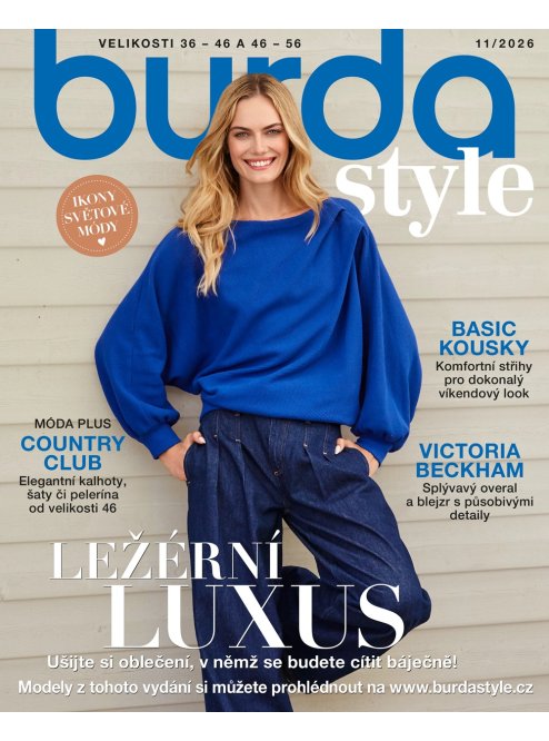 AKTUÁLNÍ VYDÁNÍ BURDA STYLE 11/2026