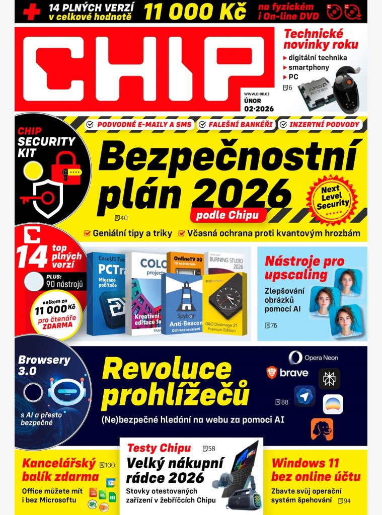 Aktuální CHIP 02/2026