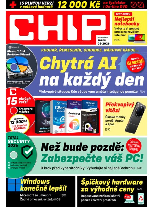Aktuální CHIP 08/2026