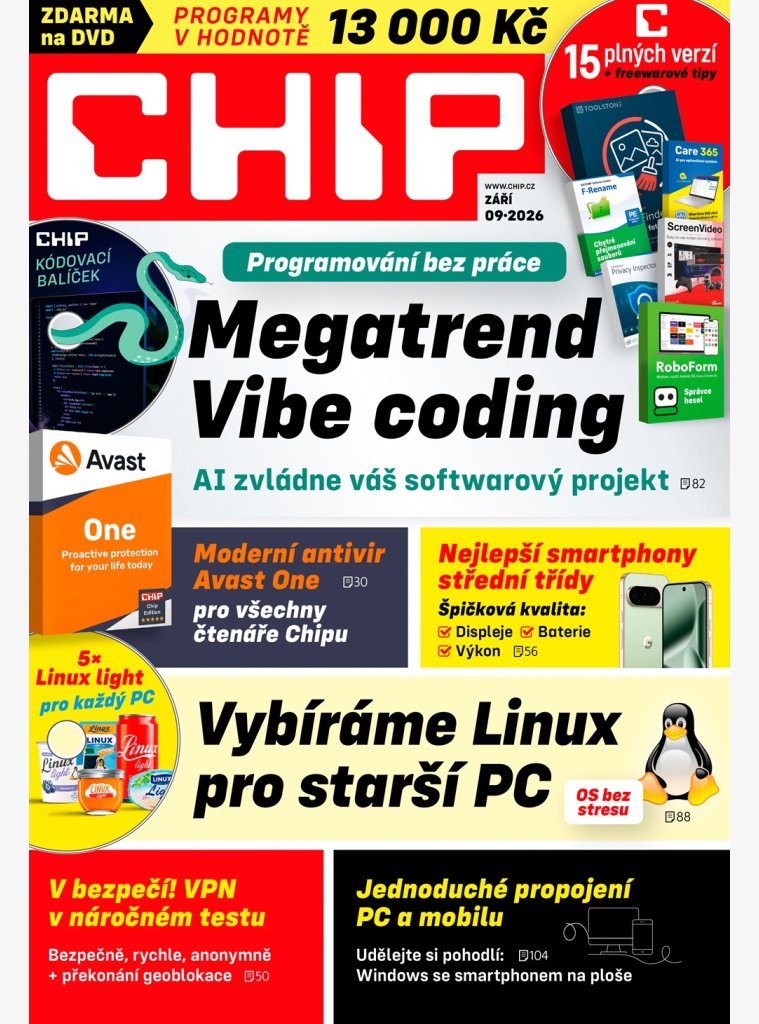 Aktuální CHIP 09/2026