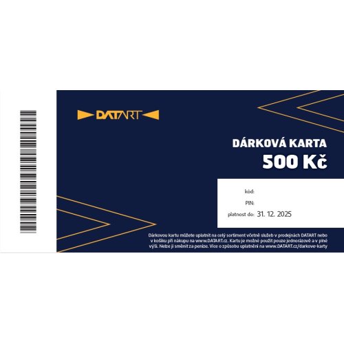Dvouleté předplatné Chip + 2 x voucher 500 Kč do Datartu