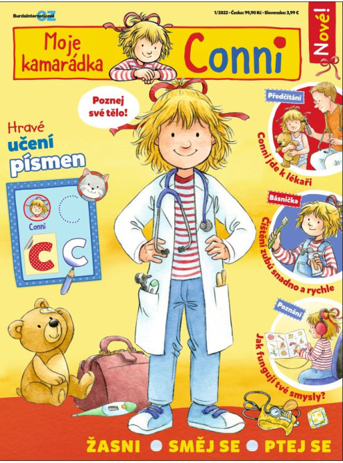 Moje kamarádka Conni 1/2022 - každé vydání s hračkou