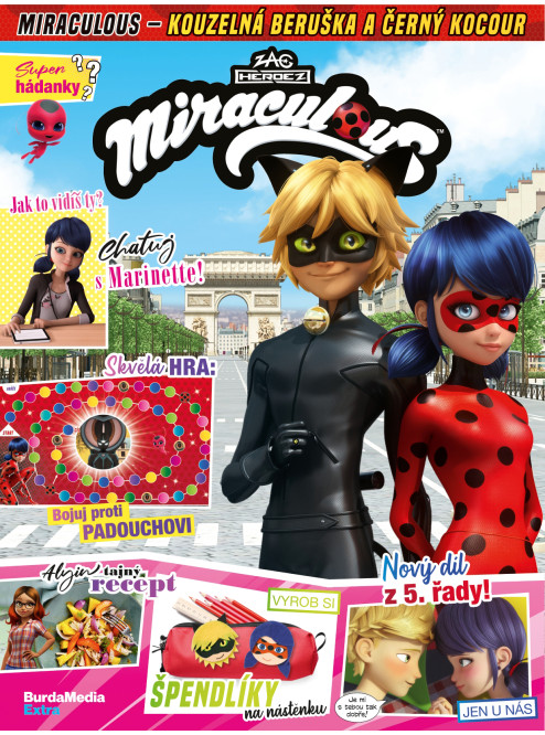 Miraculous: Beruška a Černý kocour 01/2025 - každé vydání s hračkou