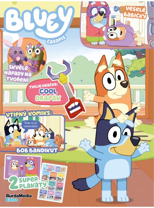 BLUEY - ROČNÍ PŘEDPLATNÉ SE SLEVOU