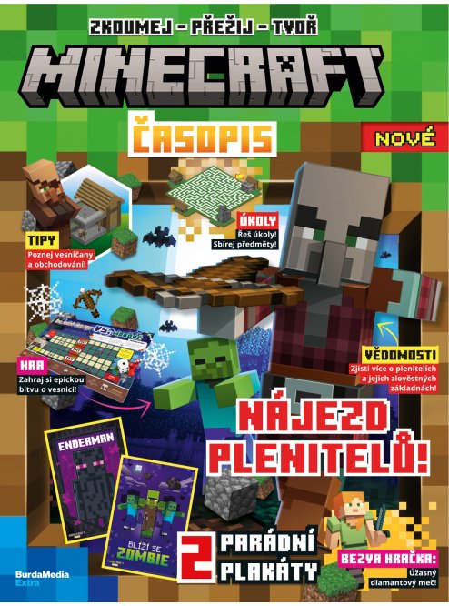 Minecraft 1/2026 - každé vydání s hračkou