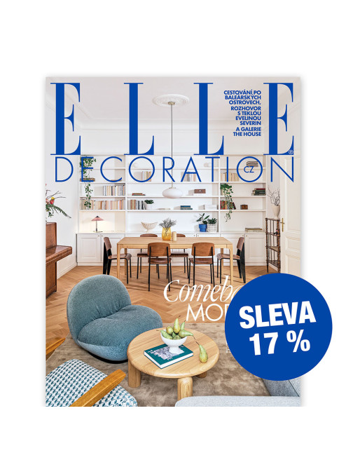 ROČNÍ PŘEDPLATNÉ ELLE DECORATION SE SLEVOU (4 VYDÁNÍ) + DIGITÁLNÍ VERZE ZDARMA