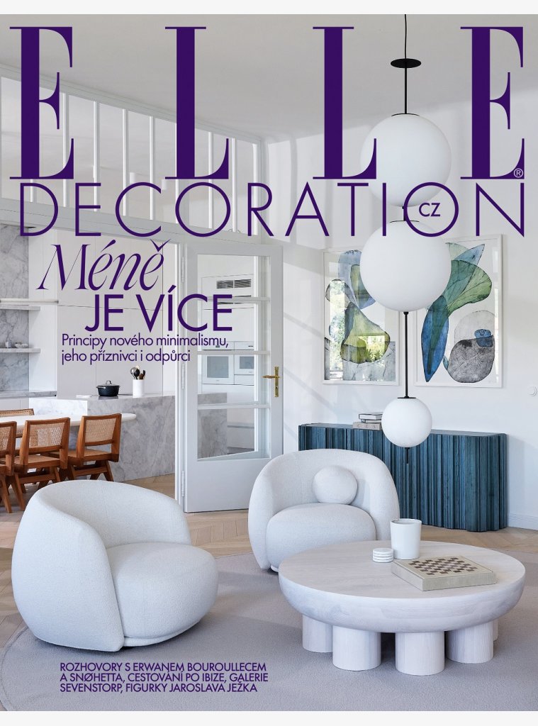AKTUÁLNÍ VYDÁNÍ ELLE DECORATION 04/2025
