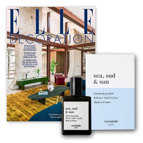 ROČNÍ PŘEDPLATNÉ ELLE DECORATION + PARFÉM MYSKINO SEA, SUD & SUN 15 ml
