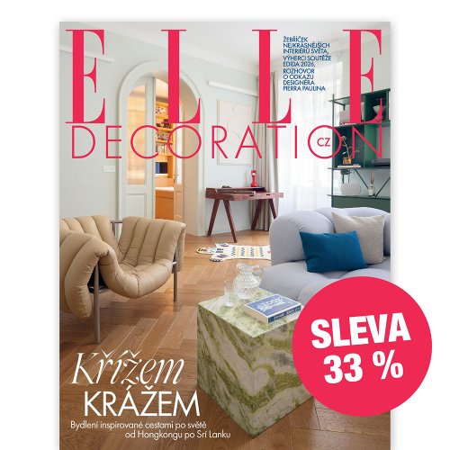 ROČNÍ PŘEDPLATNÉ ELLE DECORATION SE SLEVOU (4 VYDÁNÍ) + DIGITÁLNÍ VERZE ZDARMA