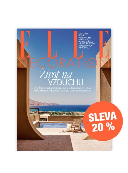 ROČNÍ PŘEDPLATNÉ - ELLE DECORATION SE SLEVOU (4 VYDÁNÍ)