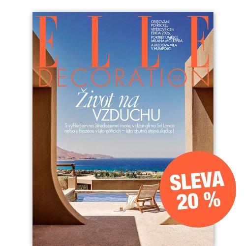 ROČNÍ PŘEDPLATNÉ - ELLE DECORATION SE SLEVOU (4 VYDÁNÍ)